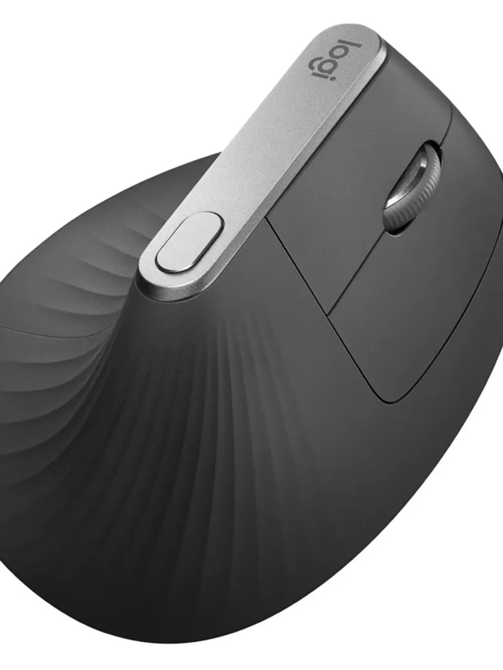 Logitech MX Vertical Ergonomic Wireless Mouse.